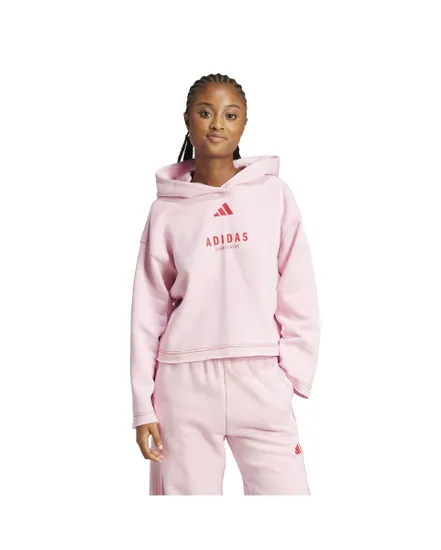 Sweat à capuche Femme W ALL SZN G HD Rose