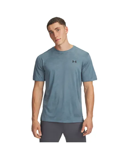 T-shirt Homme UA TECH VENT JCQRD SS Bleu