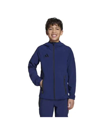 Haut d'entraînement Enfant TIRO25C VT JKTY Bleu