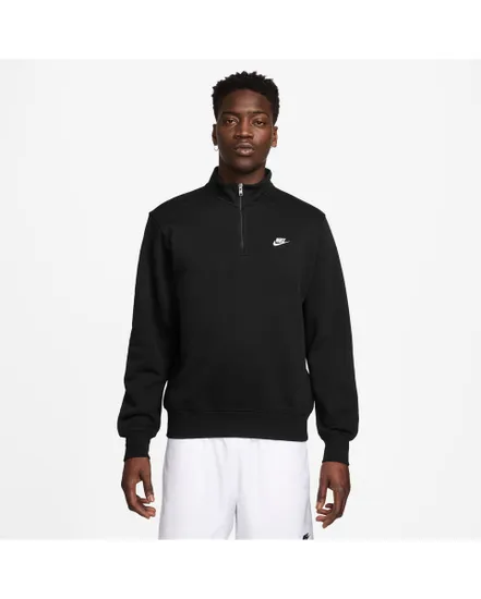 Polaire col zip Homme M NK CLUB BB HZ TOP Noir