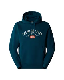 Sweat à capuche Homme M HOODIE VARSITY GRAPHIC Bleu
