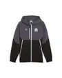 Sweat zip à capuche Homme OM PUMATECH FZ HOODI Gris