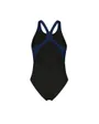 Maillot de bain Femme WOMEN S ARENA FLOWING SWIMSUIT V BA Noir