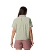 Chemise manches courtes Femme BOUNDLESS TREK SS BUTTON UP II Beige