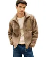 Veste polaire Homme TEDDY FLEECE ZIP THROUGH Taupe