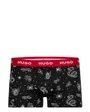 Lot de 3 boxers Homme TRUNK TRIPLET DESIGN Multicolore