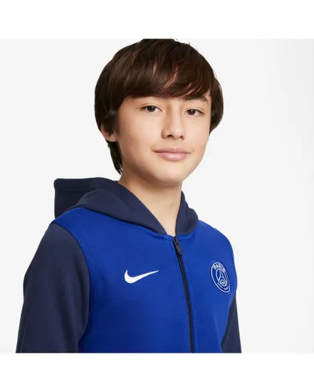 Sweatshirt à capuche Enfant plus âgé PSG BNSW HOODIE FZ CLUB BB CL Bleu