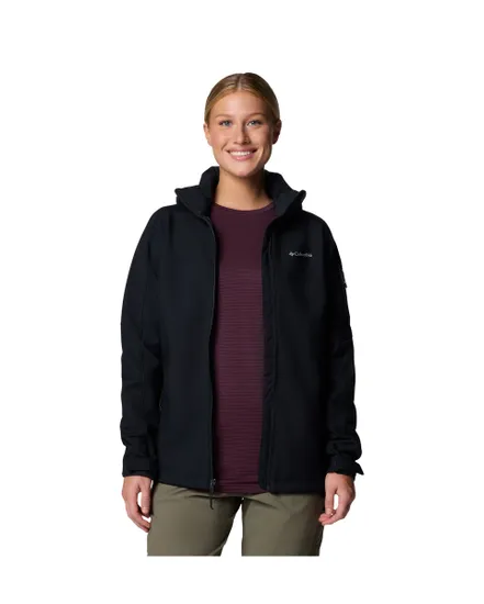 Veste zip à capuche Femme CASCADE RIDGE II JACKET Noir