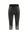 Legging mi-long Femme BL BOTTOM 3/4 BLACKCOMB ECO Noir