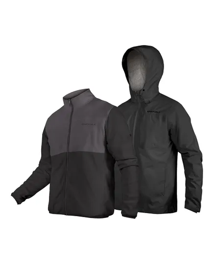 Veste imperméable 3-en-1 Homme HUMMVEE Noir