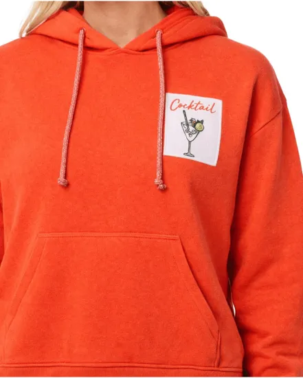 Sweat à Capuche Femme PCCHILLI LS Washed Patch