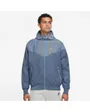 Veste a capuche manches longues Homme M NK WVN LND WR HD JKT Bleu