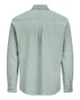 Chemise Homme JJESUMMER LINEN BLEND SHIRT L/S SN