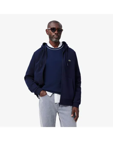 Sweat zip à capuche Homme MEN S FLEECE Bleu