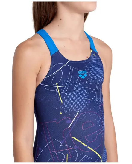 Maillot de bain Enfant GIRL S ARENA GALACTIC SWIMSUIT SWIM PRO BACK Bleu