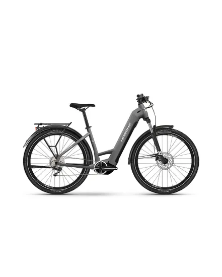 Vélo électrique trekking Unisexe TREKKING 4 LOW Argent