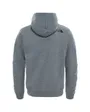 Veste à capuche manches longues Homme M OPEN GATE FULLZIP HOODIE - EU Gris