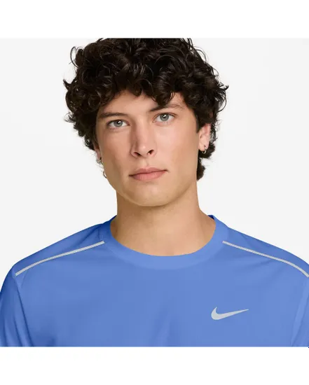 T-shirt Homme M NK DF UV MILER SS Bleu