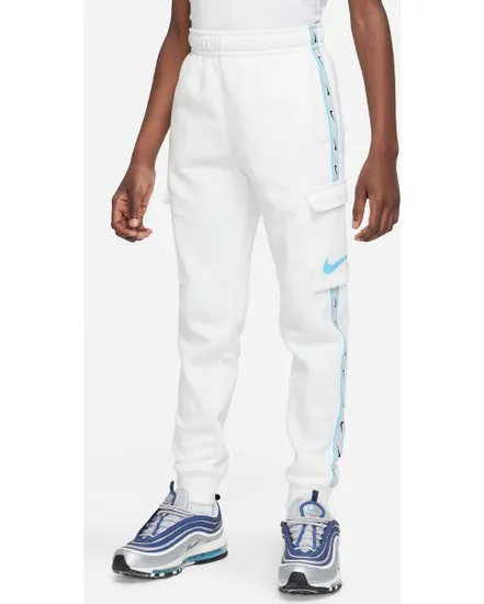 Sweat Nike Sportswear Ampliffy Enfant - Blanc/Noir – Footkorner