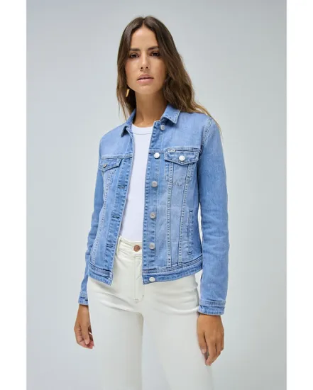 Veste en jean Femme DENIM TRUCKER JACKET Bleu