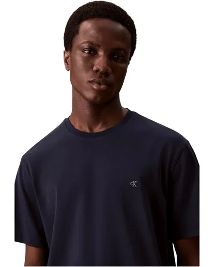 T-Shirt Homme Supima Col Rond Logo Brodé