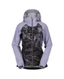 Veste imperméable Femme TRAIL STORM WATERPROOF Violet/Noir