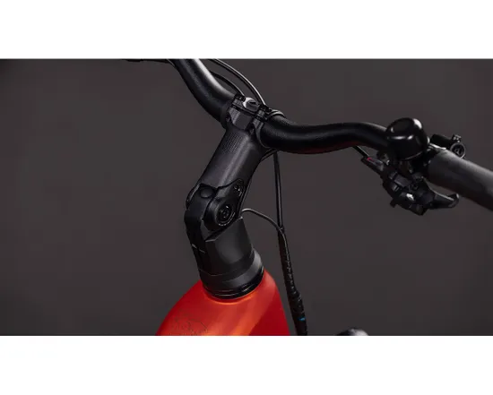 VTC électrique NURIDE HYBRID PRO 800 Rouge Chili/Noir