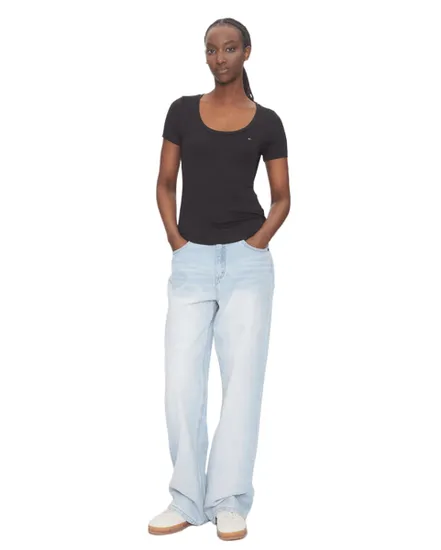 T-Shirt Femme TJW Reg Soft Rib Essential Ss