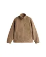 Veste polaire Homme TEDDY FLEECE ZIP THROUGH Taupe
