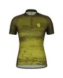 Maillot manches courtes Femme ENDURANCE 30 Vert/Jaune