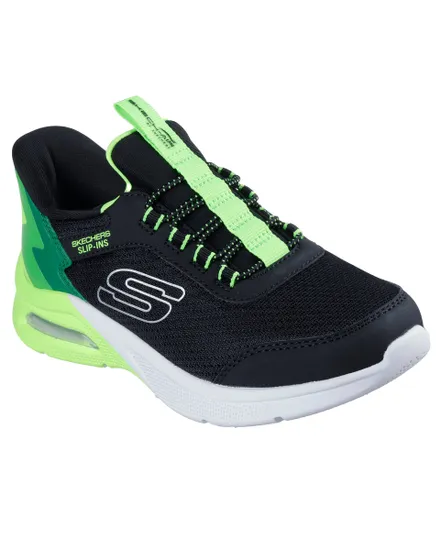 Chaussures Enfant MICROSPEC MAX/BRISK-STRIPE Noir