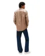Chemise Homme REG FLANNEL SHIRT EXT Marron