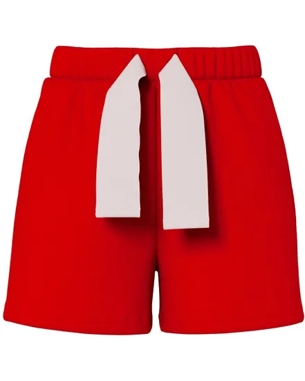 Short Femme Pièces Nœud Blanc