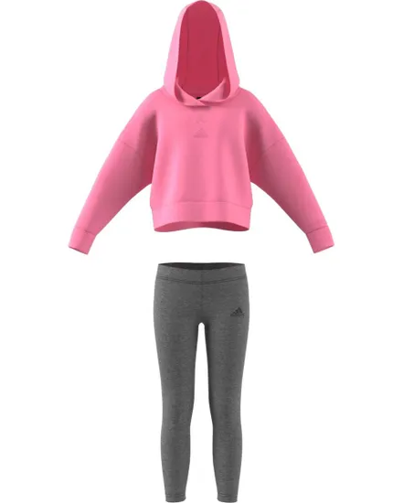 Survetement Enfant LG HOOD FL TS Rose