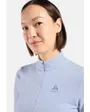 Haut zip Femme MID LAYER 1/2 ZIP ROY Bleu