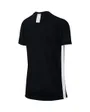T-shirt de Football Enfant plus âgé DRI-FIT ACADEMY KIDS SOCCER T Noir