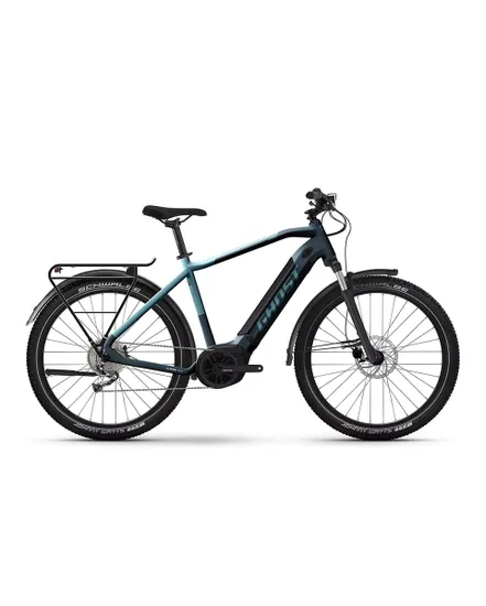 VTT électrique semi rigide Unisexe E-TERU ESSENTIAL EQ Gris/Bleu