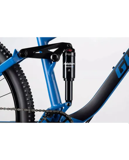 VTT tout suspendu Unisexe KATO FS Bleu/Noir