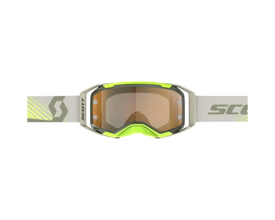 Masque Unisexe PROSPECT 2.0 AMP Vert Kaki/Jaune Néon/Or Chrome