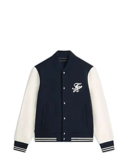 Veste Bomber Homme Script Colorblock