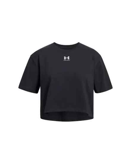 T-shirt Fille UA RIVAL SS Noir