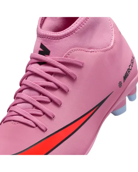 Crampons de football Enfant JR SUPERFLY 10 CLUB FG/MG Rose