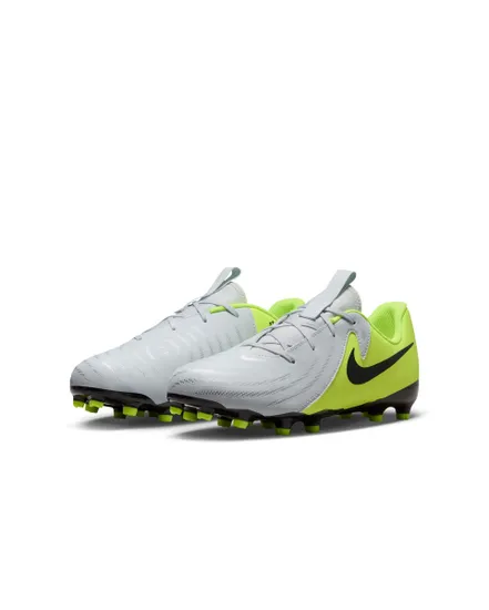 Crampons de football Enfant JR PHANTOM GX II ACADEMY FG/MG Gris