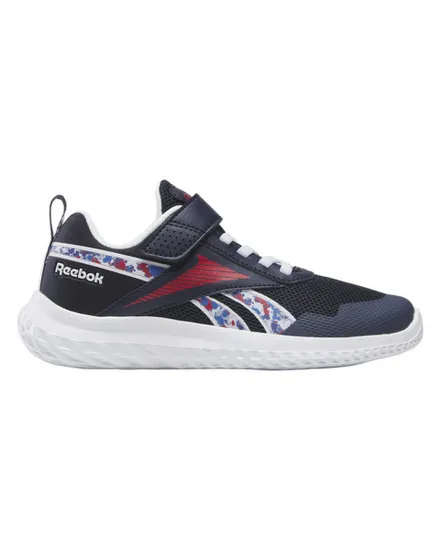 Chaussures Enfant RUSH RUNNER 5 ELASTIC LACE et TOP STRAP Bleu