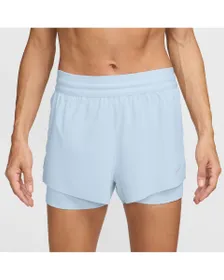 Short de running Femme W NK SWIFT DF MR 2N1 SHRT Bleu