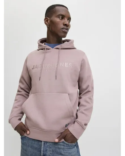 Sweat à capuche Homme JPRBLULOYAL SWEAT HOOD PRAU25 Violet
