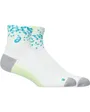 1 Paire de chaussettes Unisexe PERFORMANCE RUN SOCK QUARTER Blanc
