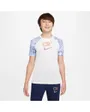 T-shirt manches courtes Enfant CR7 Y NK DRY TOP SS HO22 Blanc Ronaldo