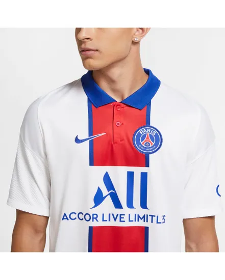 Maillot de club de football homme PSG M NK BRT STAD JSY SS AW Blanc