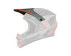 Visière de rechange pour casque Unisexe BACKFLIP STRIKE Noir/Gris/Orange